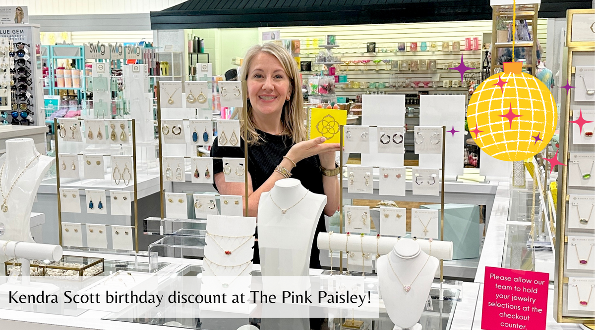 Kendra Scott Birthday Discount Enjoy 50 Off at The Pink Paisley