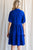 Jena Raglan Sleeve Dress - Royal Blue