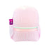 Pink Medium Seersucker Backpack w/ Pocket