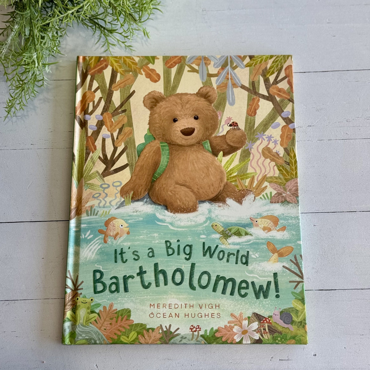 It's A Big World Bartholomew Book – The Pink Paisley
