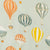 Vintage Balloons Organic Cotton Ruffle Bloomer