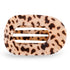 Round Flat Hair Clip | Medium | Blonde Tortoise