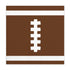 Football Beverage Napkins