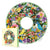 Spring Floral Wreath 1000 Piece Puzzle