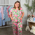 Charlotte Pajama Pants Set | Island Muse Pink