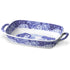 Blue Italian Serving Dish