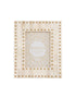 Mansour Studded Ivory Gallery Frame 5 x 7