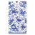 Delft Paper Guest Towel Napkins In Blue