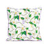 Mardi Magnolia Pillow White/Multi 18x18