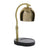 Mercury Glass Luna Candle Warmer Lamp