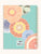 2024 Retro Flowers Extra-large Spiral Planner