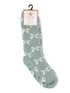 Hannah Bow Snuggle Socks Light Blue