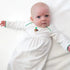 Pip Embroidered Gown -Mallard Duck