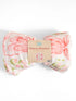 Pink Ballet Slippers & Florals Fleece Throw Blanket