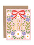 Love You Bestie Friendship Greeting Card