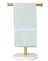 Cross Jacquard Hand Towel in Blue