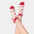 Candy Cane Home Socks