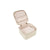 Pearl White Leah Travel Jewelry Case With Pouch