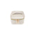 Pearl White Leah Travel Jewelry Case With Pouch