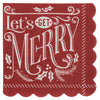 Let's Get Merry Cocktail Napkins