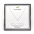 simple raindrop aquamarine gemstone necklace
