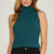 Austyn Mock Neck Sweater Vest - Teal