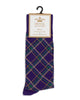 Men's Mardi Gras Plaid Socks