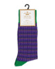 Men's Mardi Gras Polka Dot Socks