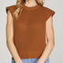 LA Sweater Weather Top Camel
