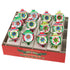 Holiday Splendor 1.75" Decorated Round Ornament Set of 12