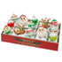 Holiday Splendor Figures and Decorated Round Ornament Set of 13