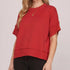 Gameday Glam Top In Red