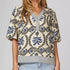 Blue-tifully Falling For You Top