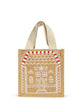 Gingerbread House Petite Gift Tote