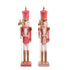 18.5" Glittered Pink Nutcracker