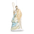 7" Nativity molded ornament