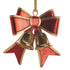 Red Bow With Bells Ornament