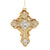 Gold Cross Ornament 