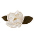 10" Gold Glitter Magnolia Clip-On Ornament