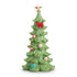 17.75" Decorated Ruffled Tree