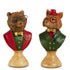 8" Sophisticated Animal Bust