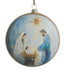 4.75" Blessed in Bethlehem Disc Ornament