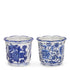 4" Mini Blue and White Pot