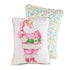 16" Bubblegum Blowin' Santa Pillow