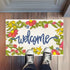 Welcome Floral Bloom Floormat
