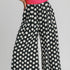 Polka Party Wide Leg Pants