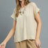 Market Morning Top In Oatmeal