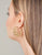 Cane Hoop Earring Gold