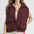 Northbound Burgundy Vest