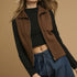 Zip Me Up Brown Vest